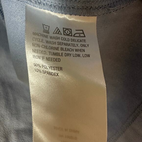 Colleen Lopez Faux Suede Fringe Jacket Light Blue - Picture 4 of 4